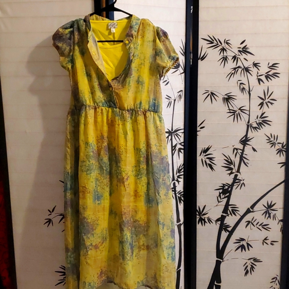 D-Signed Girls Hi-lo Dress szXL